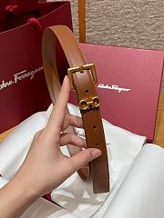 Ferragamo Brown Belt 2.5cm - 3