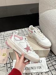 Golden Goose Forty2 Pink Star White Sneaker - 1