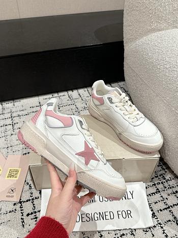 Golden Goose Forty2 Pink Star White Sneaker