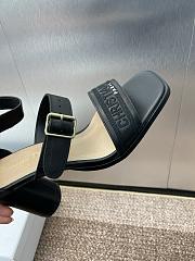 Dior Dway Black Sandal Heel 7.5cm - 5