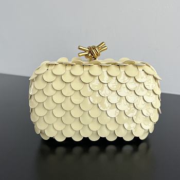 Bottega Veneta Small Knot Bag Yellow 19x11.5x5cm
