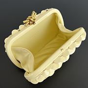 Bottega Veneta Small Knot Bag Yellow 19x11.5x5cm - 6
