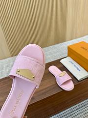 Louis Vuitton LV Lily Mule Pink Sandals  - 3