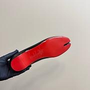 Christian Louboutin Marlougiela Ballerinas Patent Black - 5