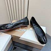 Christian Louboutin Marlougiela Ballerinas Patent Black - 2