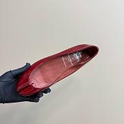 Christian Louboutin Marlougiela Ballerinas Patent Brownie - 5