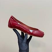 Christian Louboutin Marlougiela Ballerinas Patent Brownie - 4