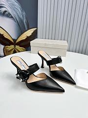 Jimmy Choo Magie 90 Black Mule - 1