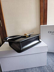 Celine Teen Josephine Bag Calfskin Black 18.5x13x5cm - 2