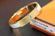Hermes White Bracelet - 4