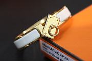 Hermes White Bracelet - 3