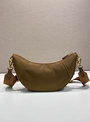 Prada Re-Nylon Shoulder Bag Brown 30x13.5x6cm - 5