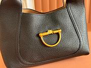 Gucci Softbit Medium Top Handle Bag Black 27.5x21x16cm - 2
