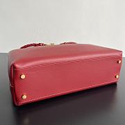 Bottega Veneta Andiamo Bag Rosewood 32x25x11cm - 6