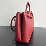 Bottega Veneta Andiamo Bag Rosewood 32x25x11cm - 5