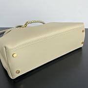 Bottega Veneta Andiamo Bag Beige 32x25x11cm - 6