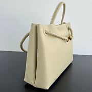 Bottega Veneta Andiamo Bag Beige 32x25x11cm - 5