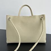Bottega Veneta Andiamo Bag Beige 32x25x11cm - 3