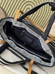 Chanel Coco Mark Denim Shoulder Tote Bag 30x22x14cm - 6