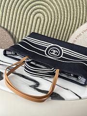 Chanel Large Coco Mark Denim Shoulder Tote Bag 38x29x15cm - 2