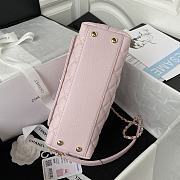 Chanel Coco Handle Light Pink Gold 24cm - 6