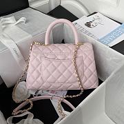 Chanel Coco Handle Light Pink Gold 24cm - 4