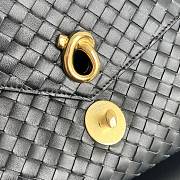 Bottega Veneta Knot Lock Black Bag 25x16x5.5cm - 2