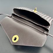 Bottega Veneta Knot Lock Brown Bag 25x16x5.5cm - 3