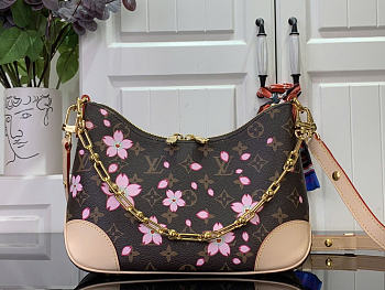 Louis Vuitton LV x TM Boulogne Bag Sakura Brown 27x16x10cm