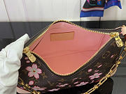 Louis Vuitton LV x TM Boulogne Bag Sakura Brown 27x16x10cm - 6