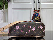 Louis Vuitton LV x TM Boulogne Bag Sakura Brown 27x16x10cm - 4