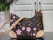 Louis Vuitton LV x TM Boulogne Bag Sakura Brown 27x16x10cm - 2