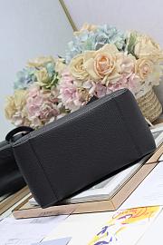 Dior Medium Signature Bucket Bag Black 24x23x14cm - 3