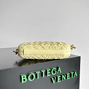 Bottega Veneta Knot Minaudiere On Strap Yellow 20x12x5.5cm - 4