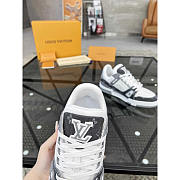 Louis Vuittonn LV Trainer Sneaker Grey - 5