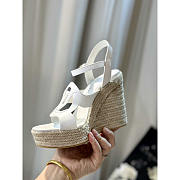Louis Vuitton LV Isola Wedge Sandal White - 4