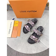 Louis Vuitton LV Bom Dia Flat Comfort Mule Sakura Brown - 2