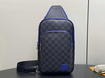 Louis Vuitton LV Avenue Slingbag Indigo Blue 31x20x7cm