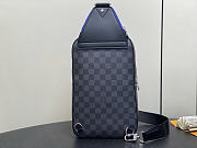 Louis Vuitton LV Avenue Slingbag Indigo Blue 31x20x7cm - 4