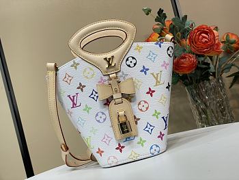 Louis Vuitton LV x TM Rivage BB Bag White 18x12x7cm