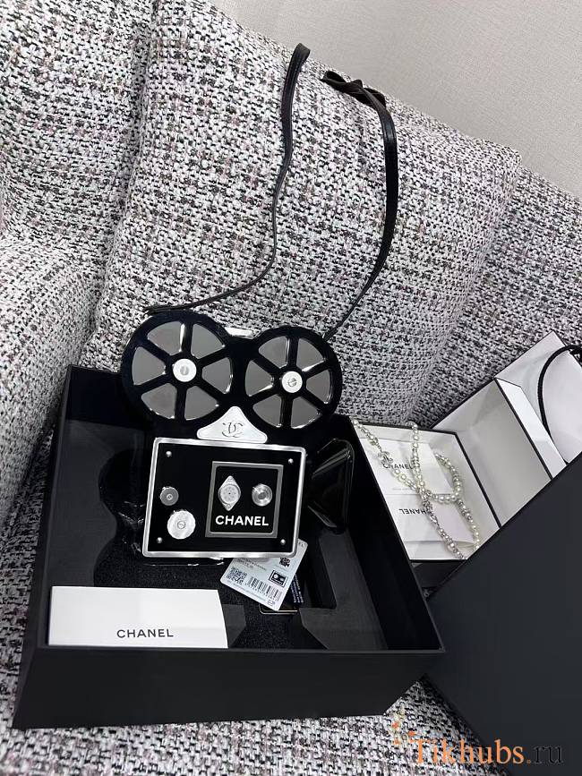Chanel Buonasera Film Projector Minaudière Clutch Bag - 1