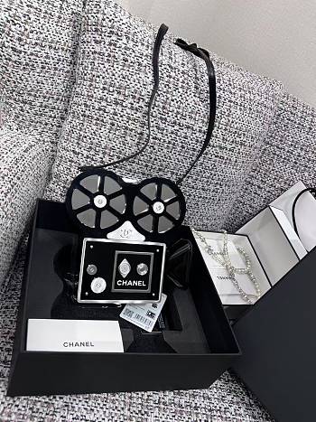Chanel Buonasera Film Projector Minaudière Clutch Bag