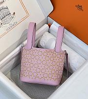 Hermes Picotin Lock 14 Mini Handbag Pink 14cm - 6