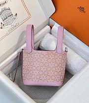Hermes Picotin Lock 14 Mini Handbag Pink 14cm - 2