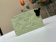 Louis Vuitton LV x TM Romy Card Holder Green 12x8cm - 3