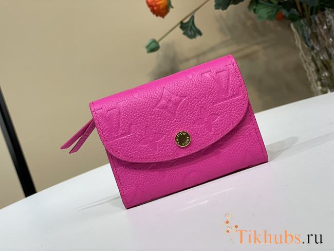 Louis Vuitton LV x TM Rosalie Coin Purse Pink 11x8x2.5cm - 1