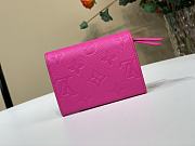 Louis Vuitton LV x TM Rosalie Coin Purse Pink 11x8x2.5cm - 3