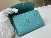 Louis Vuitton LV x TM Rosalie Coin Purse Blue 11x8x2.5cm - 2