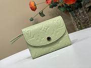 Louis Vuitton LV x TM Rosalie Coin Purse Green 11x8x2.5cm - 1