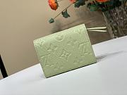 Louis Vuitton LV x TM Rosalie Coin Purse Green 11x8x2.5cm - 4
